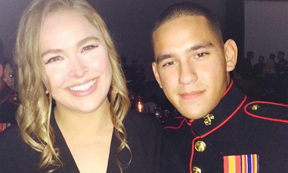 Ronda Rousey Keeps Her Promise, Attends Marine Corps Ball