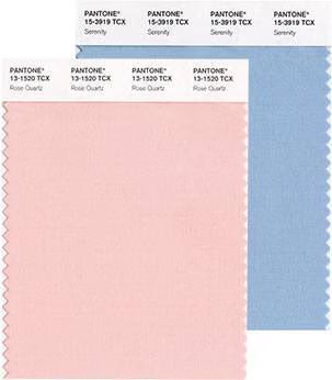 Rose Quartz and Serenity Are 2016 Color of the Year