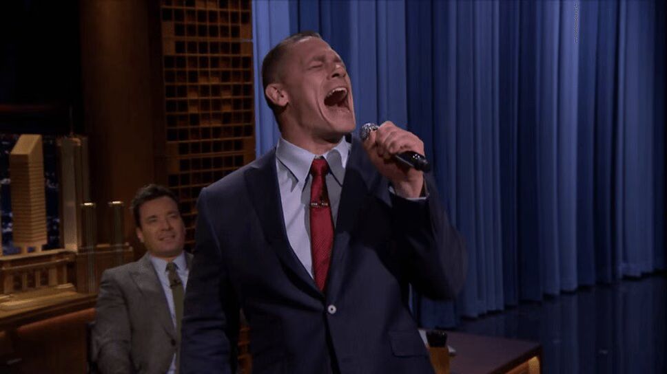 WWE Star John Cena Sings 'Hello' With Troye Sivan on The Tonight Show (VIDEO)