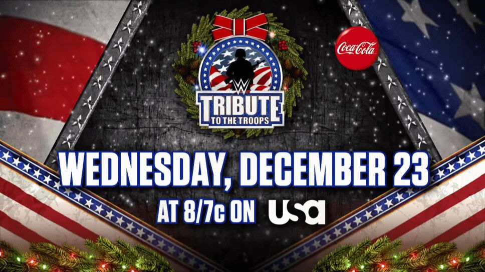 What's On TV Tonight - 'WWE Tribute To the Troops', 'I Love Lucy Christmas Special' on Wednesday