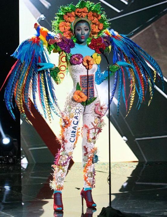 miss curacao national costume