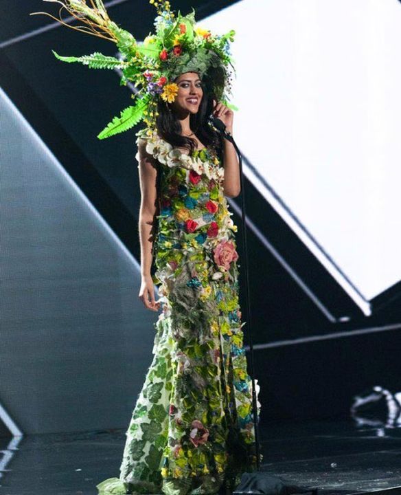 miss mauritius national costume