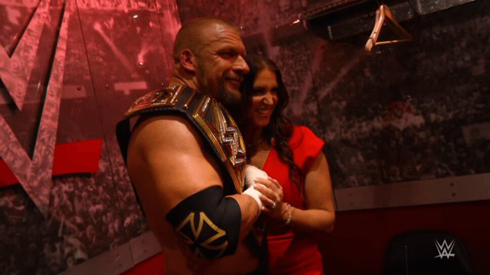 Triple H and McMahon Family Celebrate Historic Royal Rumble Victory