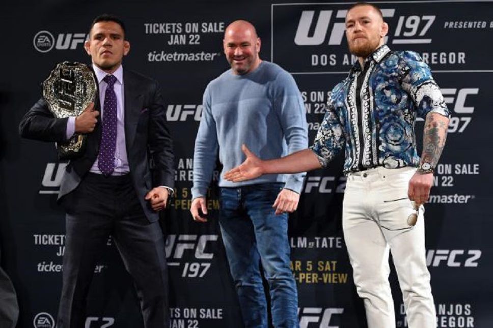 Dana White Doesn't Think Conor McGregor Can Beat Rafael Dos Anjos at UFC 196 (VIDEO)