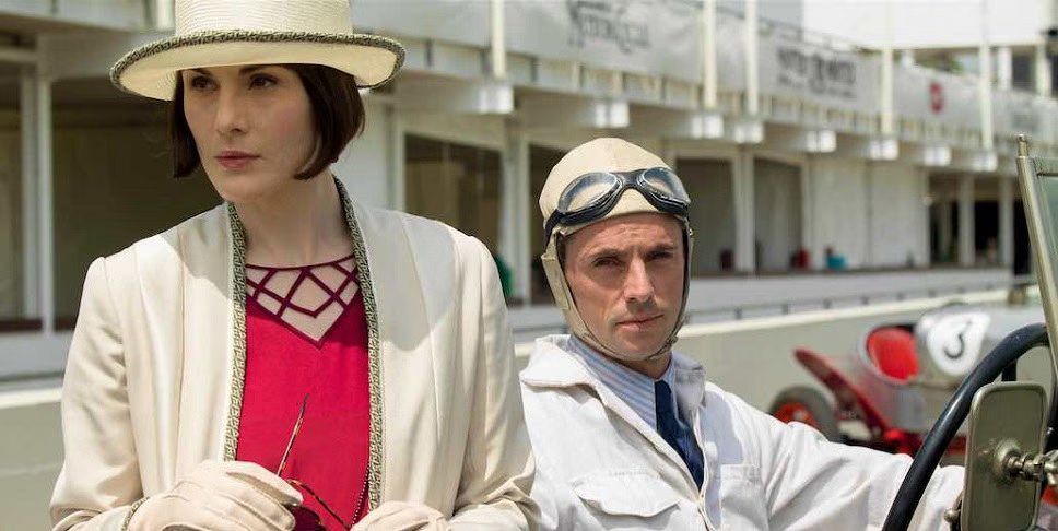 Downton Abbey 607 - Michelle Dockery and Matthew Goode