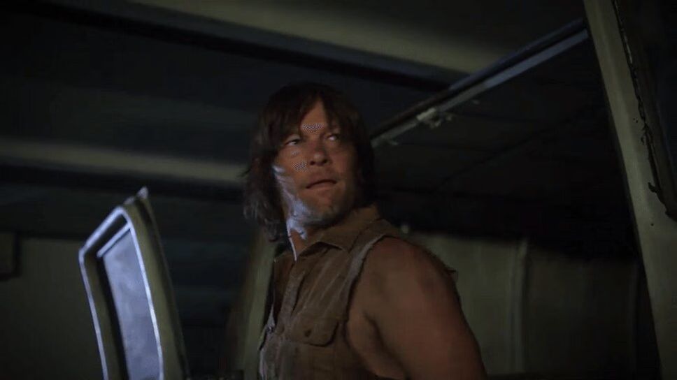 'The Walking Dead' Star Norman Reedus Fights Hoverboard Zombies on 'Kimmel' (VIDEO)