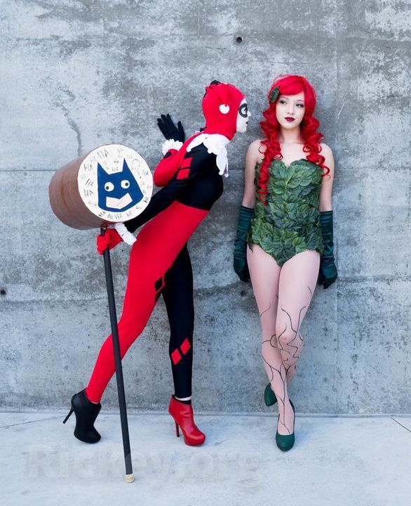 Harley Quinn and Poison Ivy