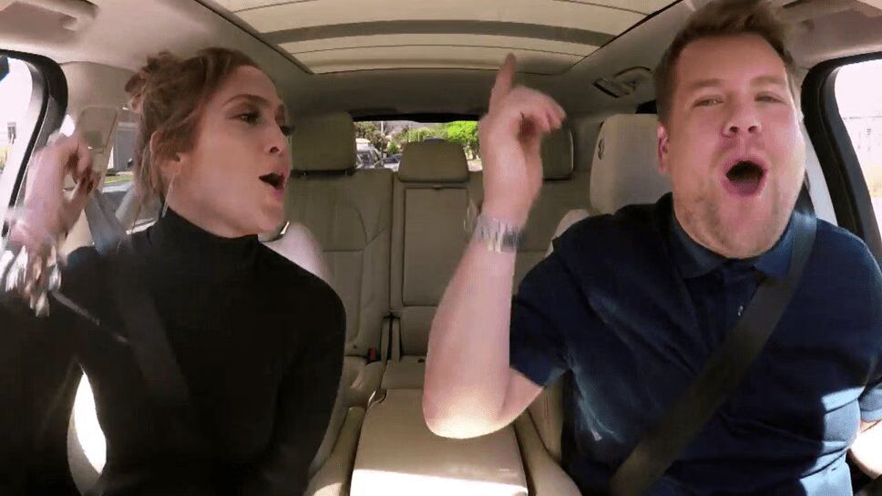 'American Idol' Judge Jennifer Lopez Does Carpool Karaoke With James Corden (VIDEO)