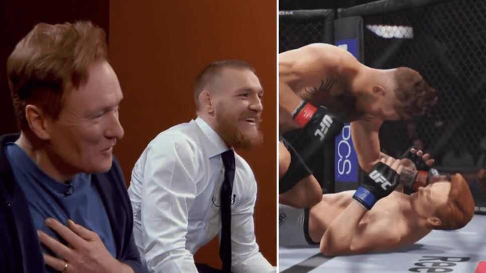 Conor McGregor Knocks Out Conan O'Brien -- In 'UFC 2' Video Game! (VIDEO)