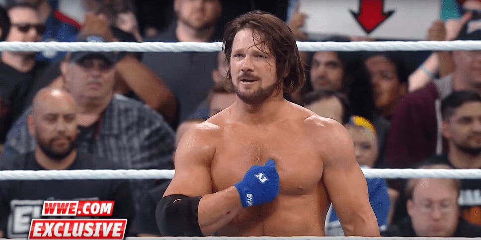 AJ Styles Gets Emotional After WWE Raw Goes Off the Air (VIDEO)
