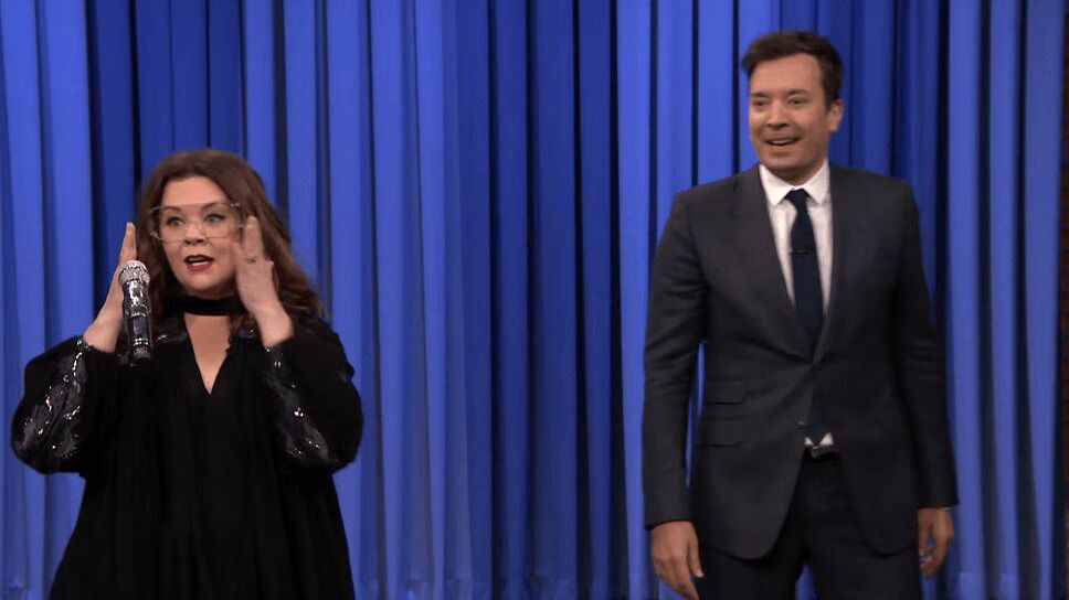 Melissa McCarthy and Jimmy Fallon Have Epic Lip Sync Battle on 'Tonight Show' (VIDEO)