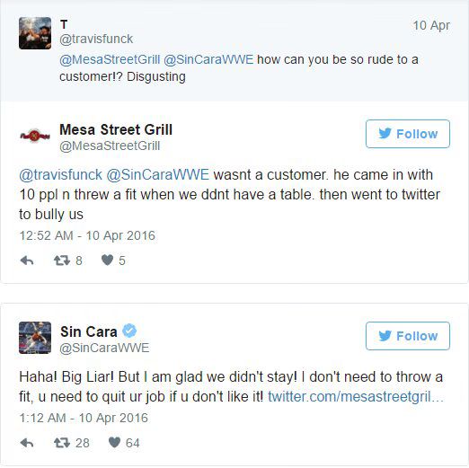 Sin Cara vs Restaurant Part 2