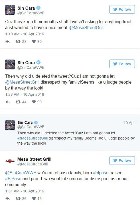 Sin Cara vs Restaurant Part 3