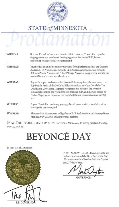 Source: Minnesota Governor Mark Dayton
