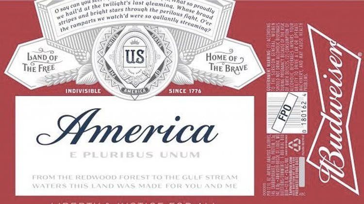 Budweiser Renames Beer 'America' For Some Reason