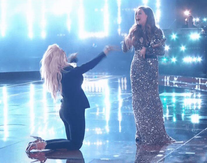 Christina Aguilera Wins The Voice