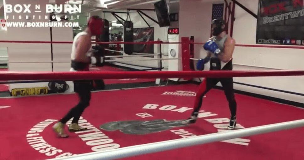 Conor McGregor Spars With Ex-Boxing Champ Is He Training for Floyd Mayweather (VIDEO)