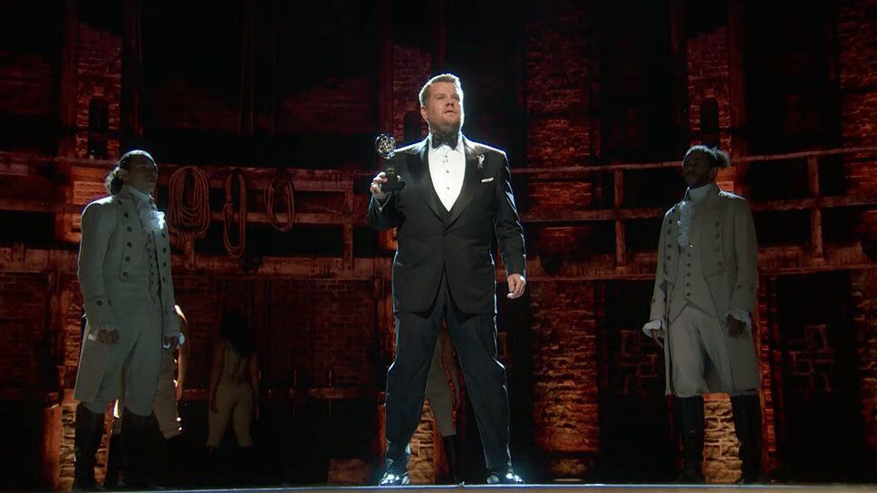 'Hamilton' Cast Teams With James Corden for Hilarious Tony Awards Opening (VIDEO)