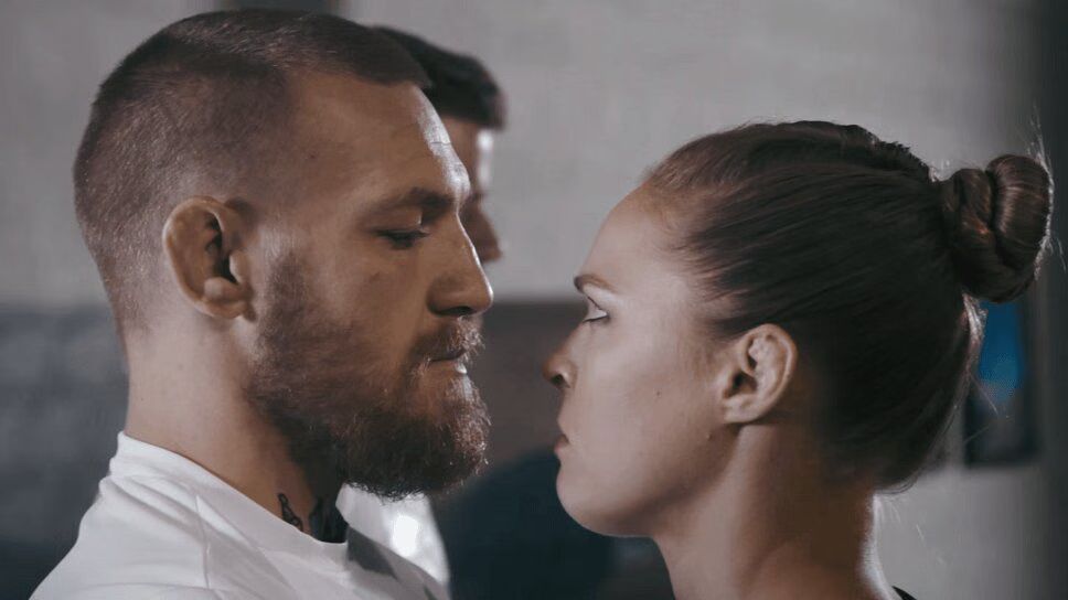 UFC Stars Conor McGregor and Ronda Rousey Face Off -- For Bud Light (VIDEO)