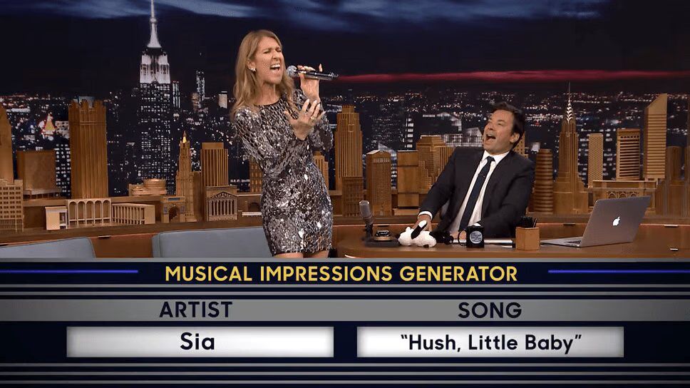Celine Dion Is Queen of Musical Impressions on 'The Tonight Show' (VIDEO)