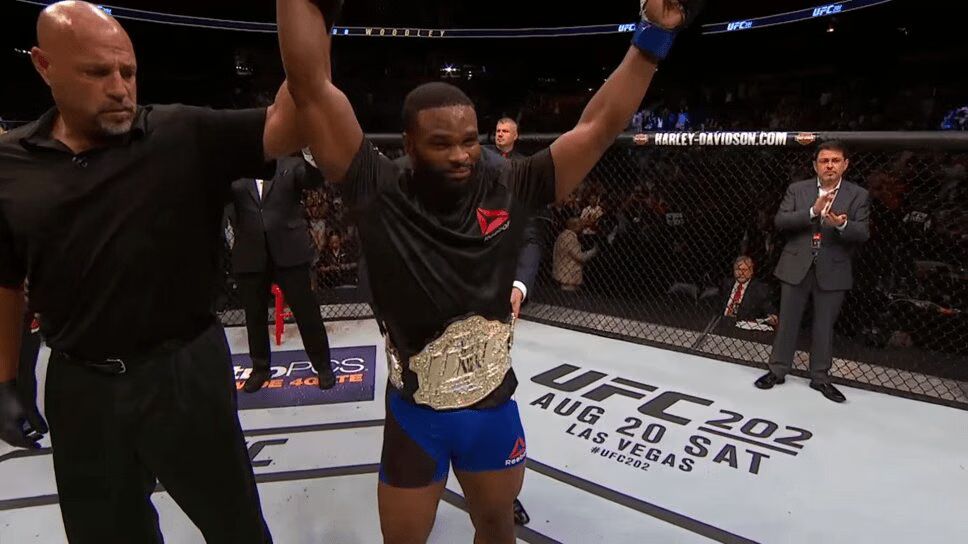 Tyron Woodley Wants Nick Diaz or Georges St-Pierre Following UFC 201 Victory