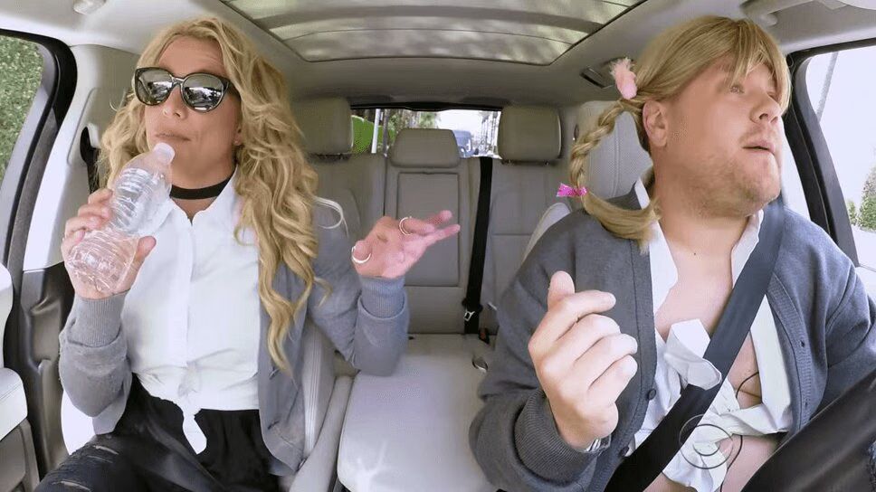 Britney Spears Joins James Corden For Epic Carpool Karaoke (VIDEO)