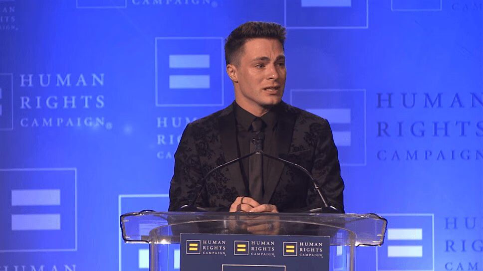 Colton Haynes Gets Emotional While Accepting LGBT Visibility Award (VIDEO)