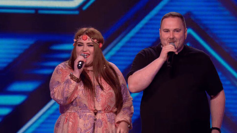 Cute Couple Tom and Laura Compete In Six Chair Challenge on The X Factor UK (VIDEO)