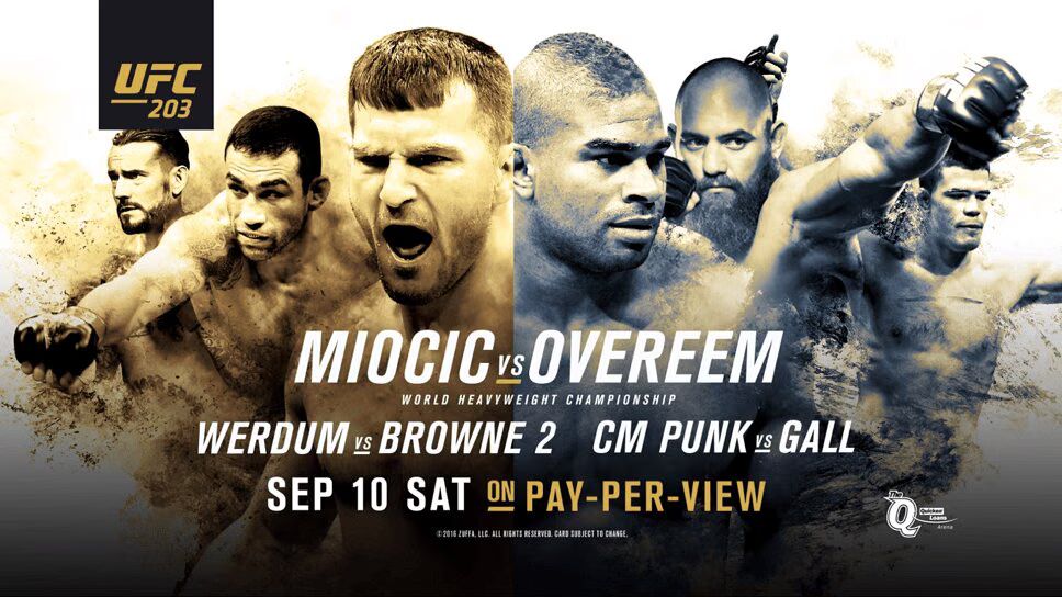 UFC 203 Hype Is Here Watch Miocic vs. Overeem Countdown! (VIDEO)
