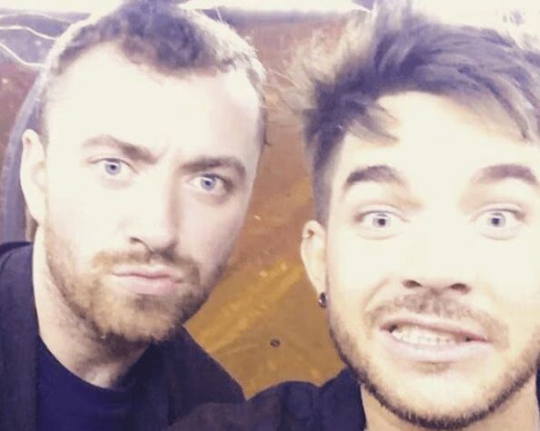 Adam Lambert took a brief break from judging on The X Factor Australia to hang out in London with his good pal, Oscar winner Sam Smith (I love getting to say that now!). 