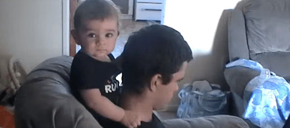 Beautiful Baby Boy Plays With Dad - So Cute! (VIDEO)