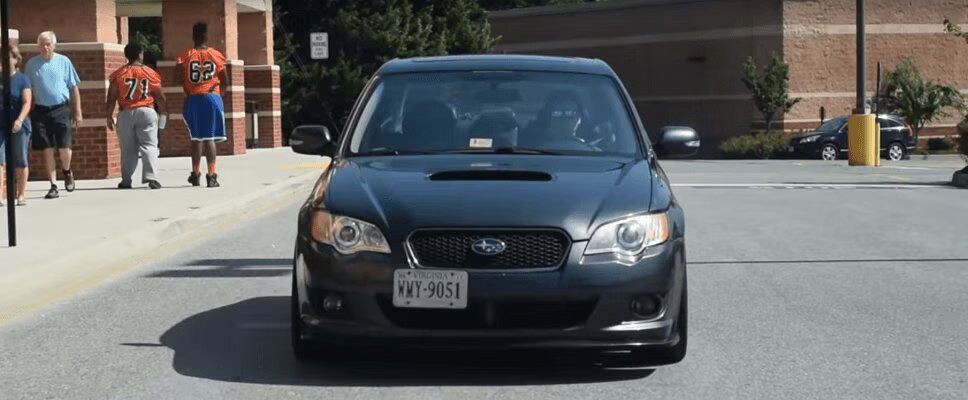Crazed Car Reviewer Drives A Subaru Legacy Spec B (VIDEO)