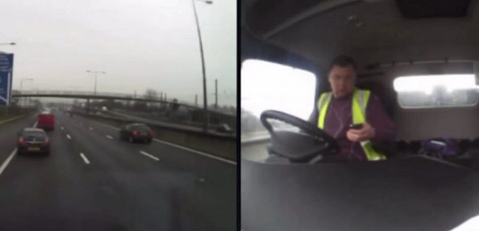 Dump Truck Crash Reminds Why You Shouldn't Text and Drive (VIDEO)
