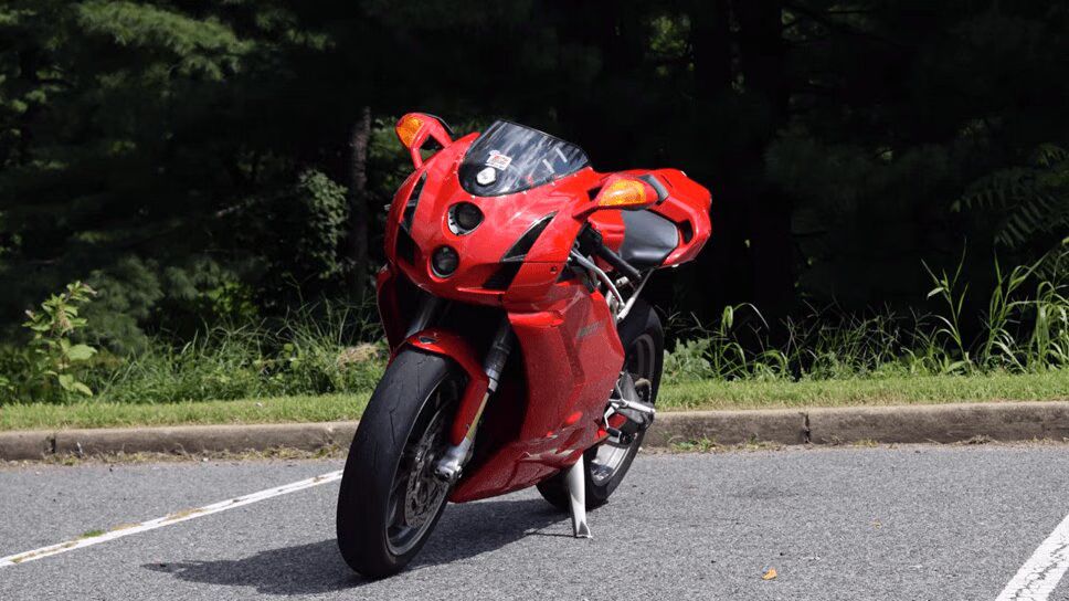 Insane Car Reviewer Tackles a Ducati 999 (VIDEO)