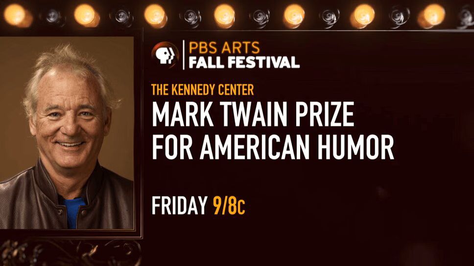 What's On TV Tonight? - 'Bill Murray: The Mark Twain Prize', World Series on Friday