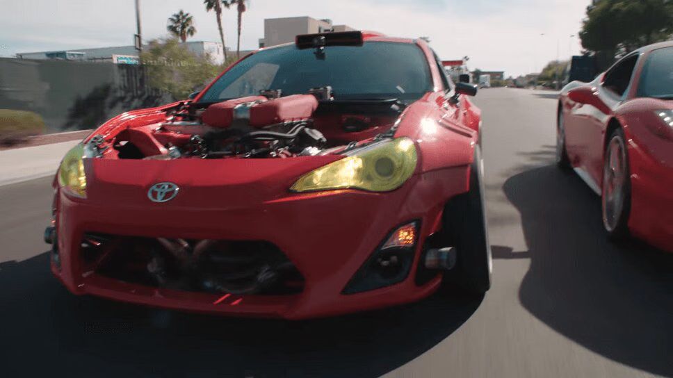 Ferrari-Powered Toyota Is A Modern Day Road Warrior (VIDEO)