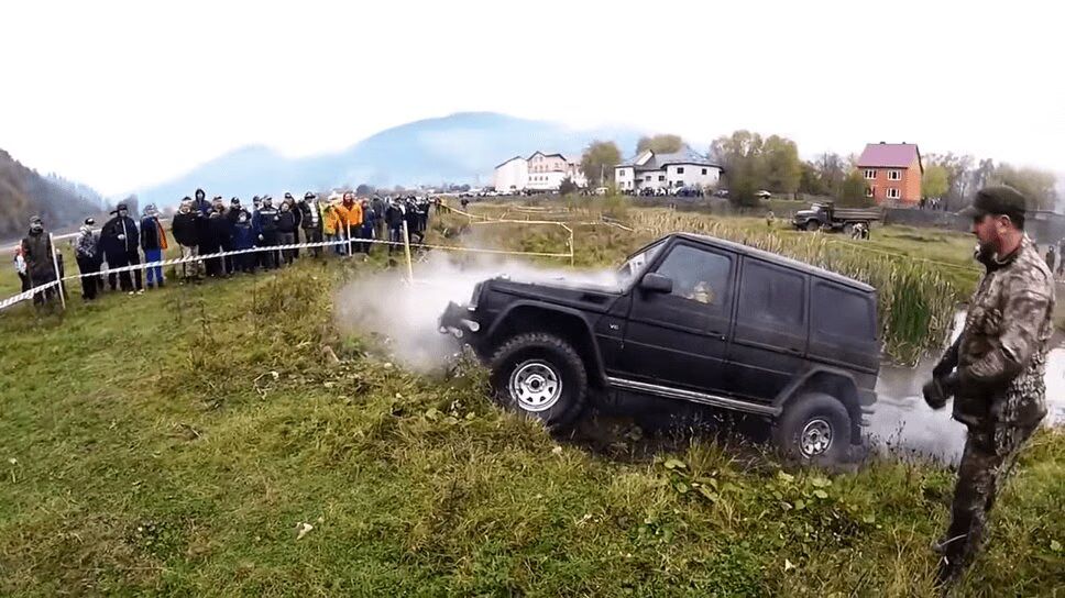 Mercedes-AMG G63 Truck Somehow Survives Ukrainian Off-Road Competition (VIDEO)