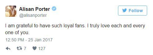 Alisan Porter rants