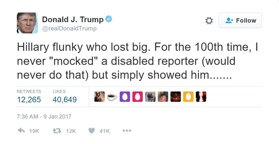 Donald Trump vs. Meryl Streep